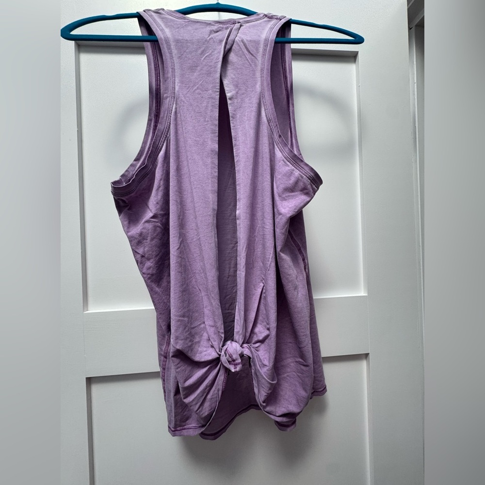 Lululemon Tank - open/tie back